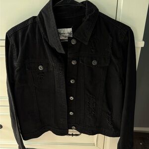 Women’s Black Denim Jacket